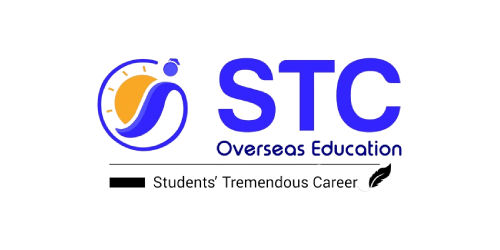 STC Overseas Education Logo with The Message Overseas